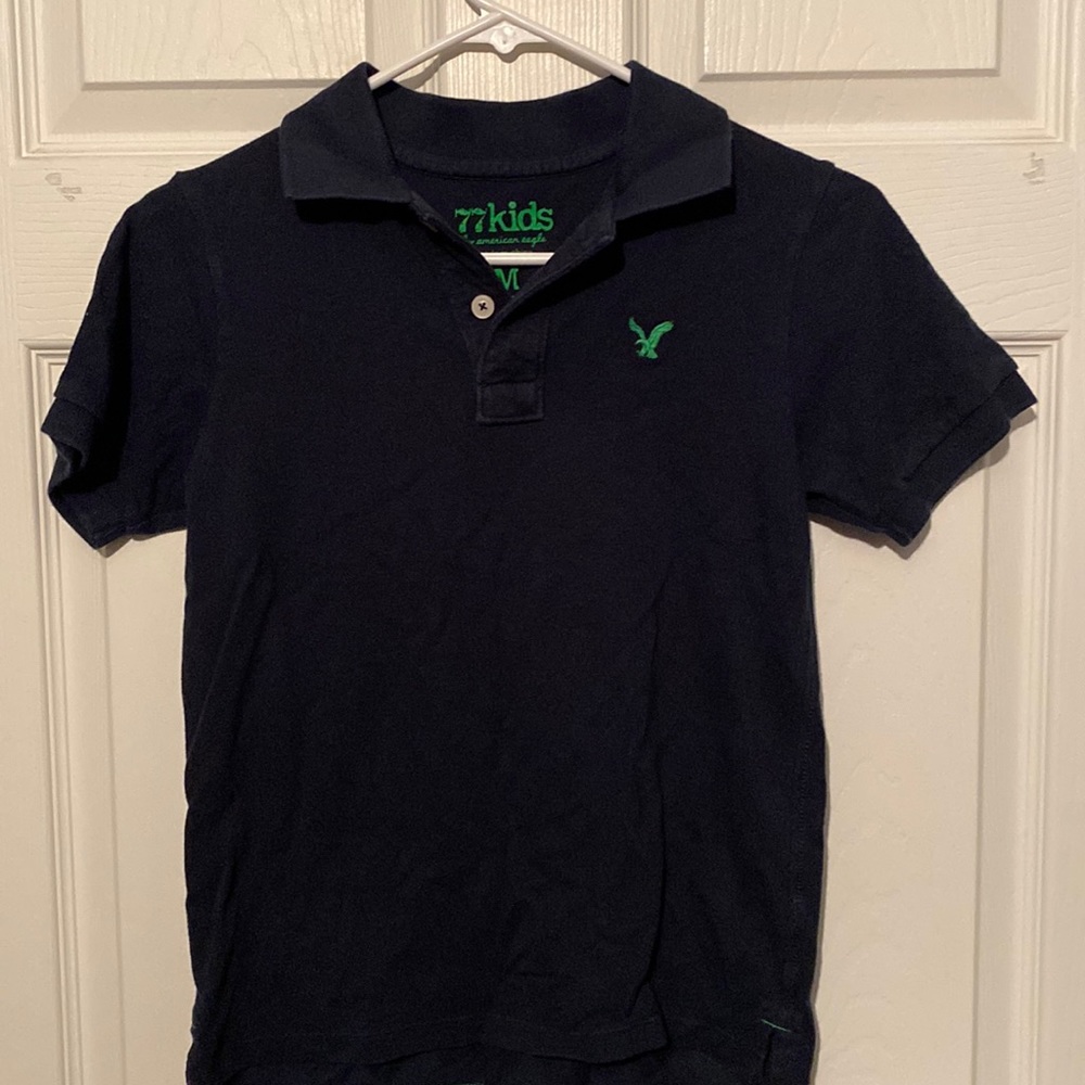 Boys American eagle polo shirt size medium